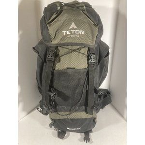 Teton Sports Scout3400 Hiking Backpack Black Adjustable Back Length Camping Grea
